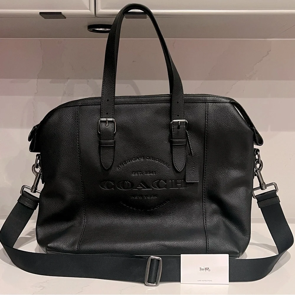 Coach Hudson Briefcase Messenger NWOT
